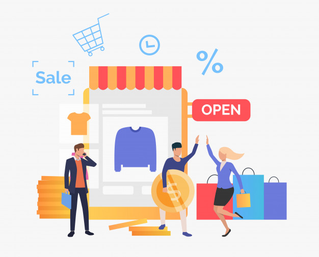 happy people buying clothes online shop 1262 19257 0