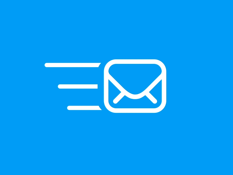mail animation